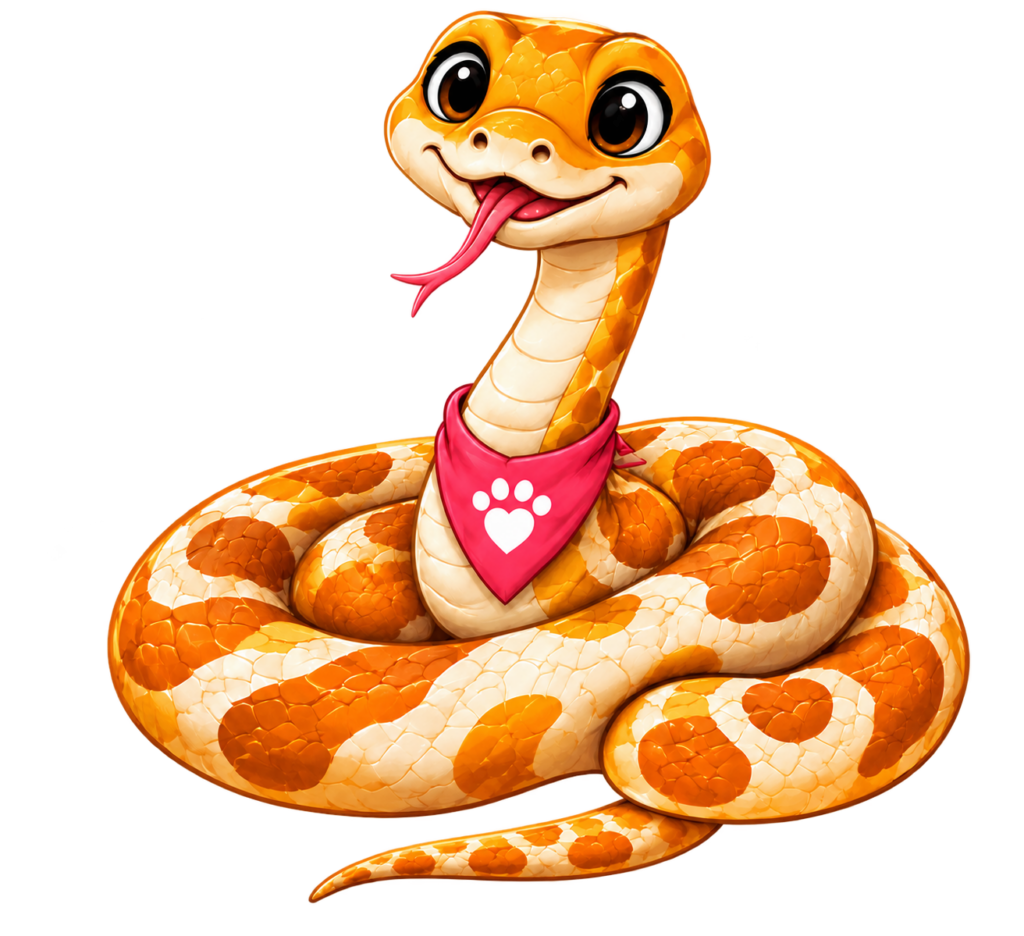 No need to be shy, I’m Sunny, your soft-spoken and slightly slithery new friend.